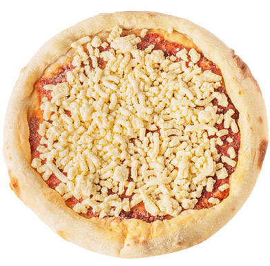 Pizza de mozzarella