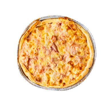 Tarta de jamón y MOZZARELLA